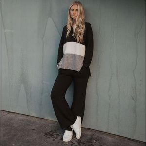 Promesa Gray Knitted Lounge Set